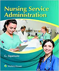 Nursing Service Administration* by Sigamany