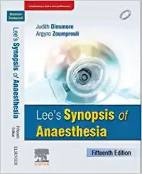 Lees' Synopsis of Anesthesia, 15e by Dinsmore