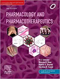 Pharmacology and Pharmacotherapeutics, 26e by Satoskar