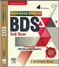 Quick Review Series for BDS 3rd Year, 4e by Rao