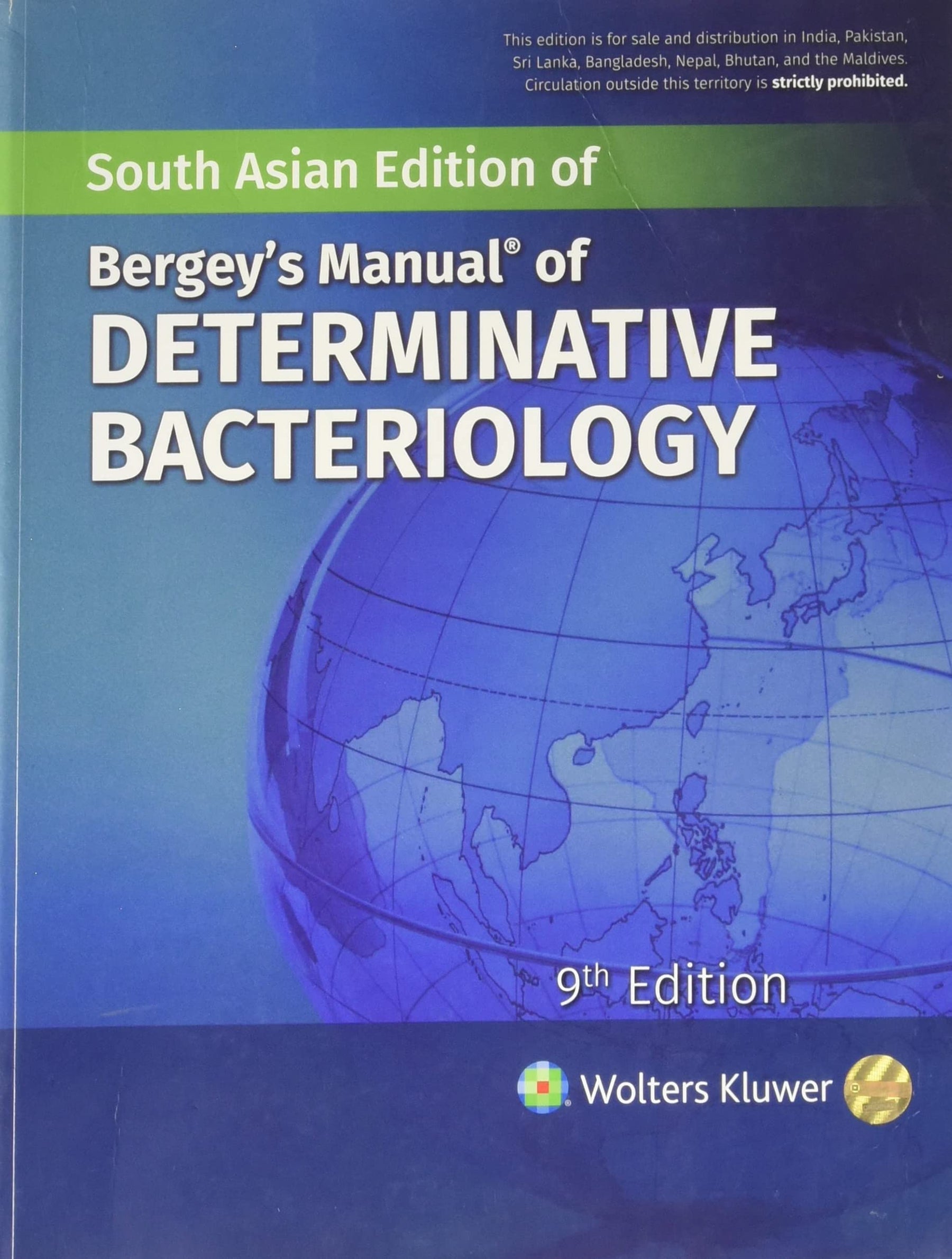 Bergey's Manual of Determinative Bacteriology, 9/e by Holt