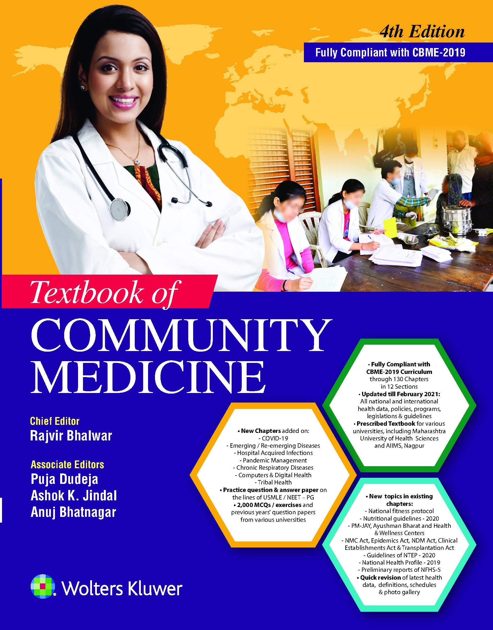 Textbook of Community Medicine, 4/e by Bhalwar