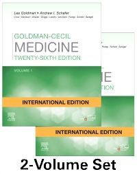 Goldman-Cecil Medicine International Edition, 2-Volume Set, 26e by Goldman