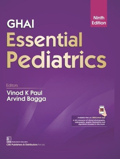 Ghai 
Essential Pediatrics 9/e 2022