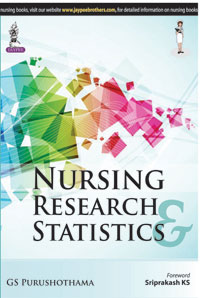 NURSING RESEARCH STATISTICS,1/E,GS PURUSHOTHAMA