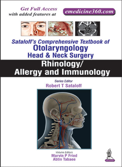 SATALOFF'S COMPREHENSIVE.TB.OF OTOLARY. HEAD&NECK SURGERY RHINOLOGY/ALLERY AND IMMUNOLOGY VOL.2,1/E,FRIED MARVIN P