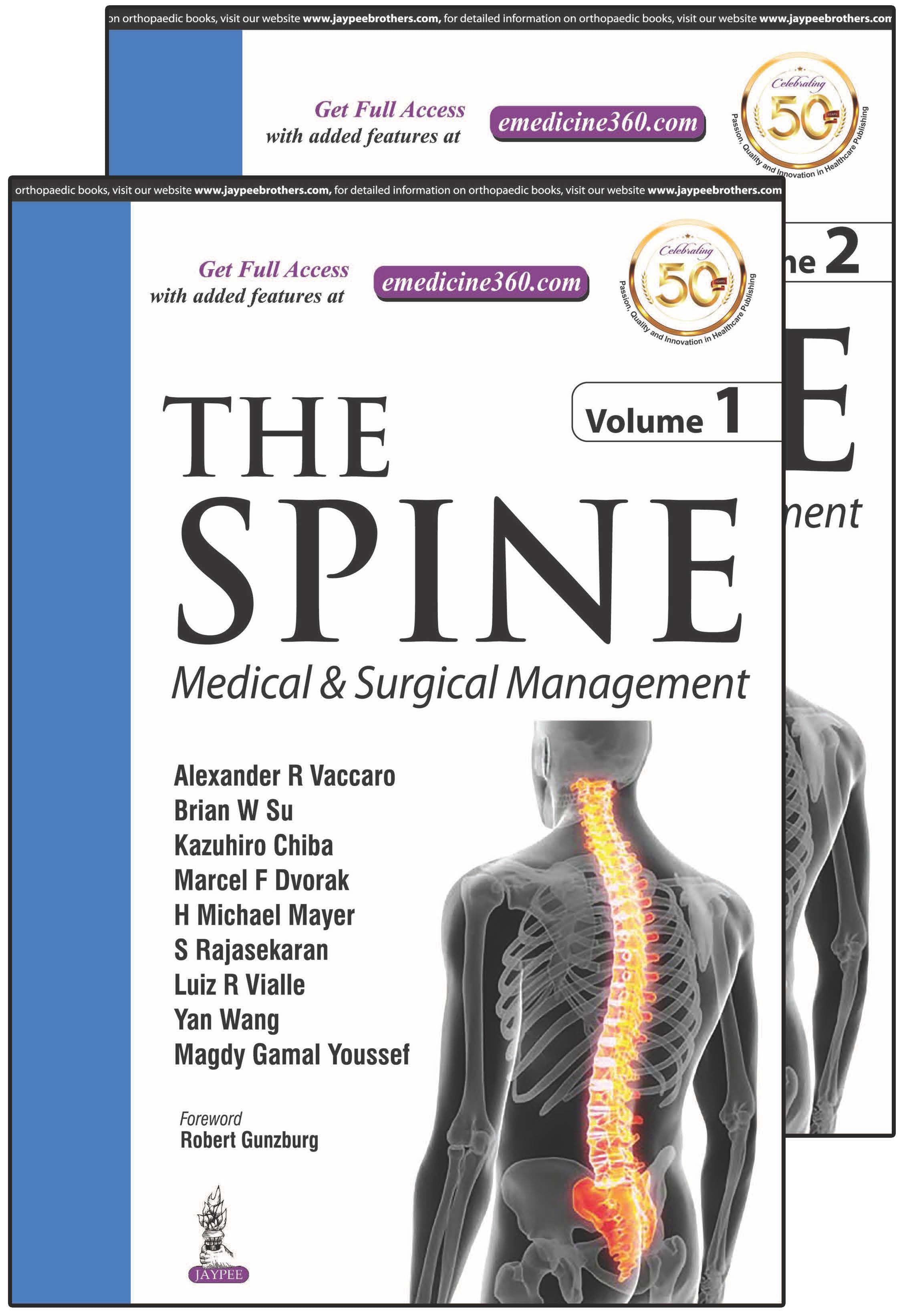THE SPINE MEDICAL AND SURGICAL MANAGEMENT (2VOLS),1/E,ALEXANDER R VACCARO