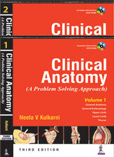 CLINICAL ANATOMY (A PROBLEM SOLVING APPROACH) (2VOLS) WTTH DVD-ROM,3/E,NEETA V KULKARNI