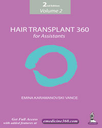 HAIR TRANSPLANT 360 VOL-2 FOR ASSISTANTS,2/E,EMINA KARAMONAVOSKI VANCE