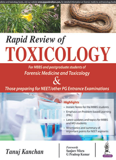 RAPID REVIEW OF TOXICOLOLGY,1/E,TANUJ KANCHAN