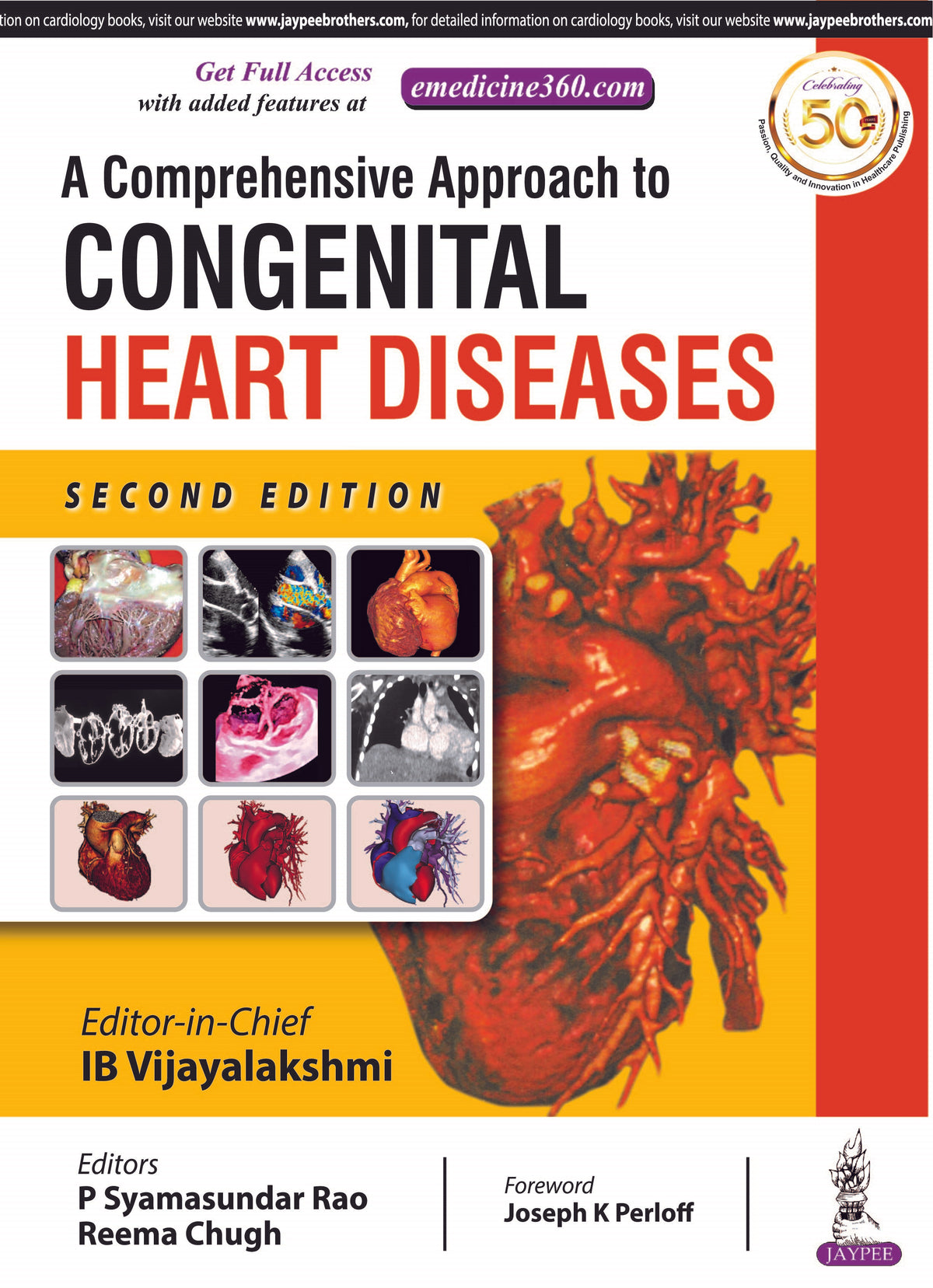 A COMPREHENSIVE APPROACH TO CONGENITAL HEART DISEASES,2/E,IB VIJAYALAKSHMI