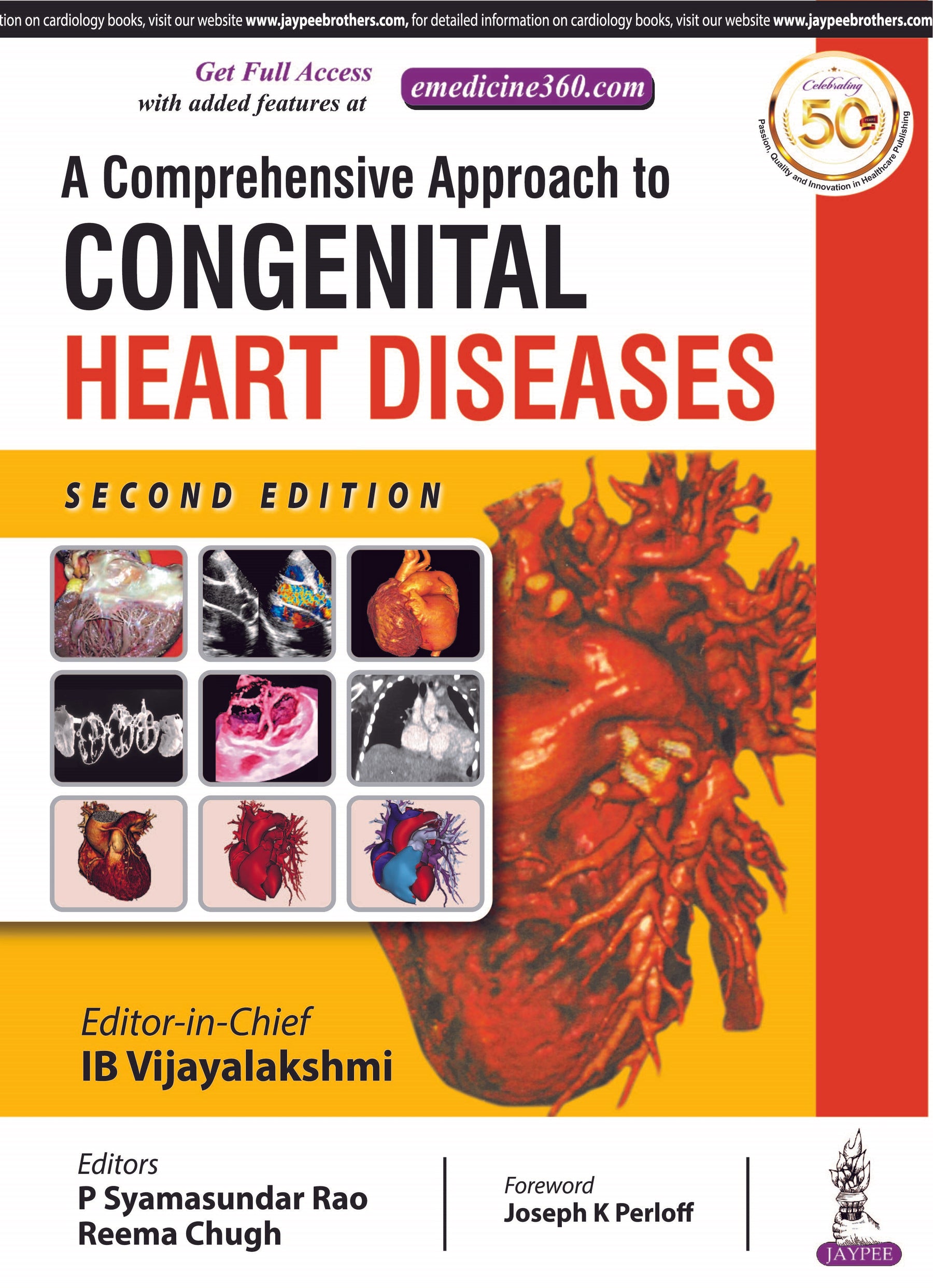 A COMPREHENSIVE APPROACH TO CONGENITAL HEART DISEASES,2/E,IB VIJAYALAKSHMI