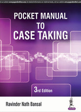 POCKET MANUAL TO CASE TAKING,3/E,RAVINDER NATH BANSAL