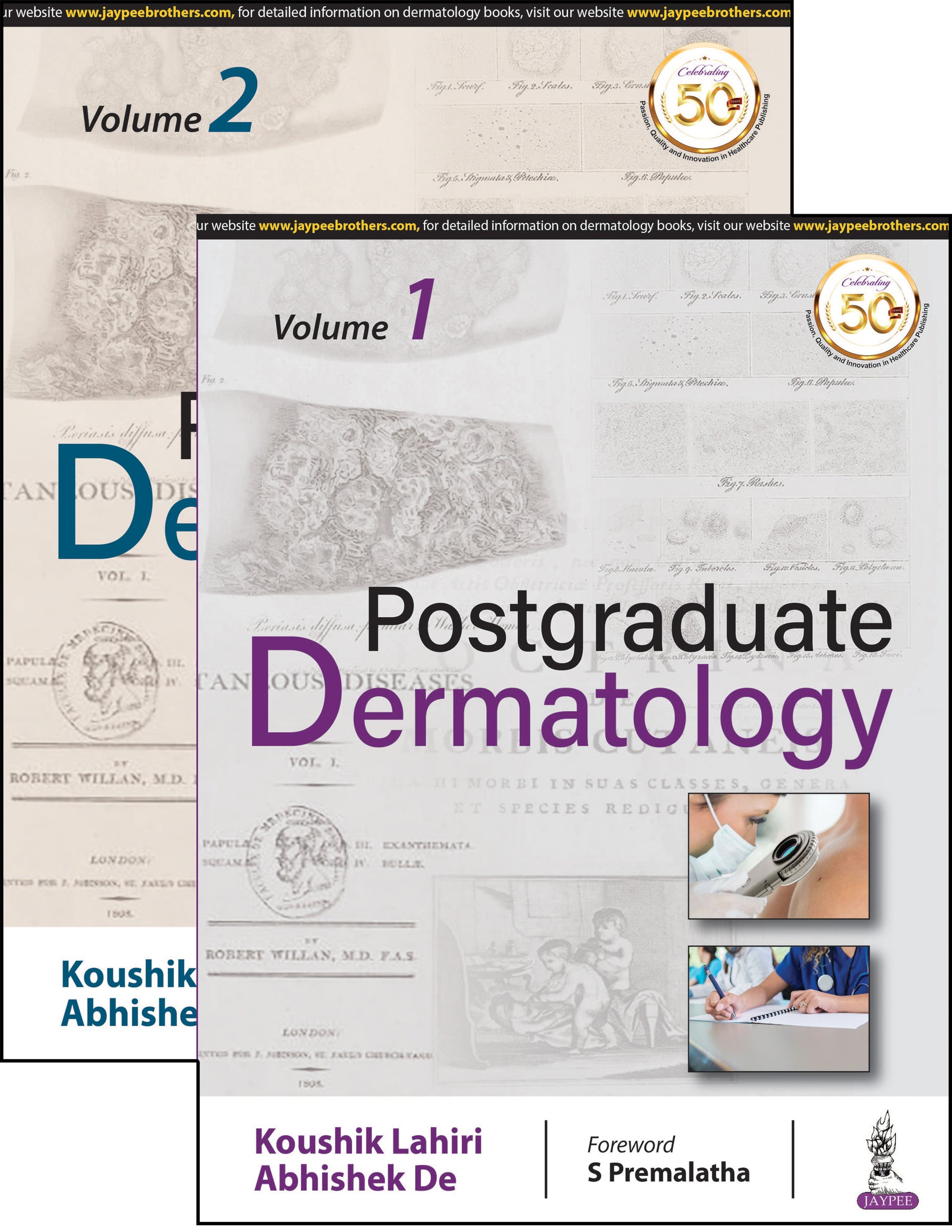 POSTGRADUATE DERMATOLOGY (2VOLS),1/E,KOUSHIK LAHIRI