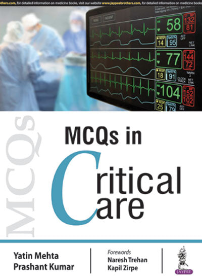 MCQS IN CRITICAL CARE,1/E,YATIN MEHTA