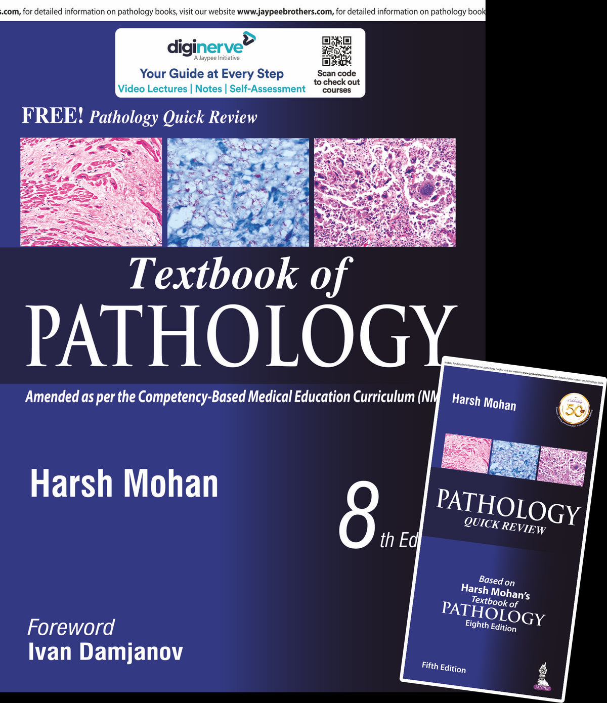 TEXTBOOK OF PATHOLOGY FREE PATHOLOGY QUICK REVIEW,8/E, R.P.,HARSH MOHAN