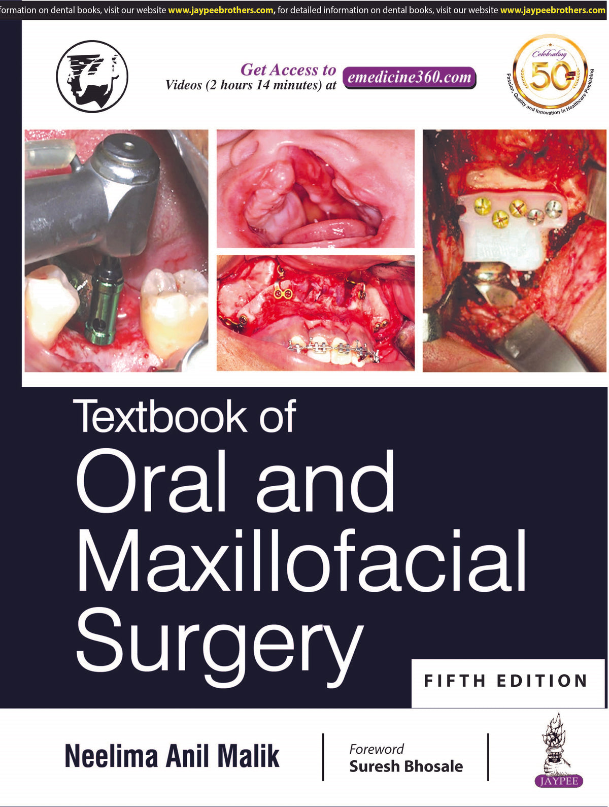 TEXTBOOK OF ORAL AND MAXILLOFACIAL SURGERY,5/E,NEELIMA ANIL MALIK