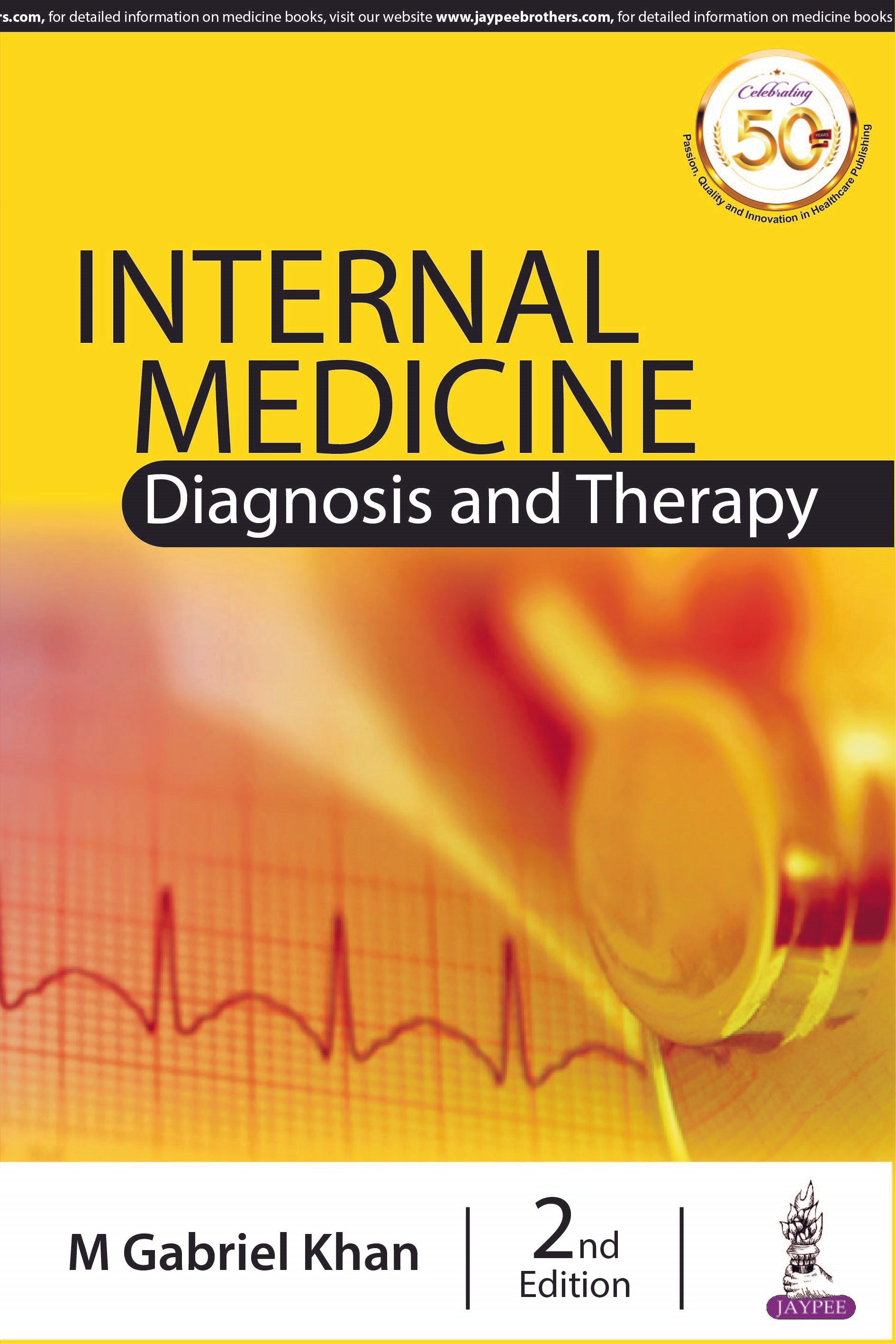 INTERNAL MEDICINE: DIAGNOSIS AND THERAPY
,2/E,M GABRIEL KHAN