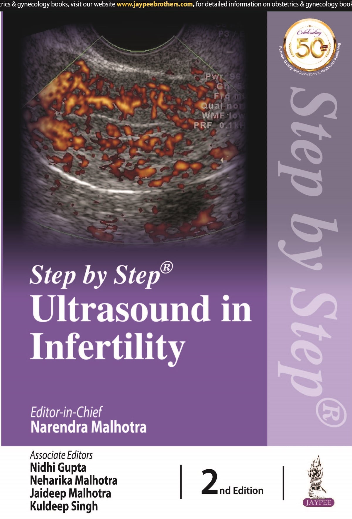 STEP BY STEP ULTRASOUND IN INFERTILITY,2/E,NARENDRA MALHOTRA