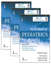 PG TEXTBOOK OF PEDIATRICS (3 VOLUMES),3/E,PIYUSH GUPTA