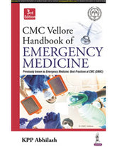 CMC VELLORE HANDBOOK OF EMERGENCY MEDICINE 3/E R.P. by KPP ABHILASH