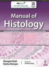 MANUAL OF HISTOLOGY,1/E RP,MANGALA KOHLI