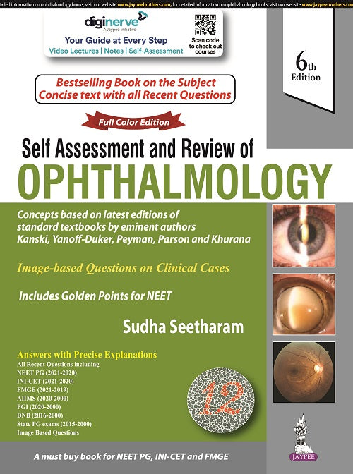 SELF ASSESSMENT & REVIEW OF OPHTHALMOLOGY,6/E,SUDHA SEETHARAM