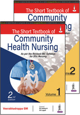 THE SHORT TEXTBOOK OF COMMUNITY HEALTH NURSING (2 VOLUMES), 2/E RP,  by VEERABHADRAPPA GM