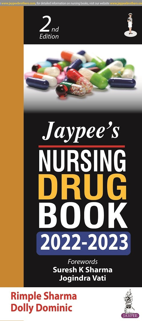 JAYPEE’S NURSING DRUG BOOK 2022-2023,2/E,RIMPLE SHARMA