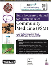 EXAM PREPARATORY MANUAL FOR UNDERGRADUATES COMMUNITY MEDICINE (PSM),4/E,VIVEK JAIN