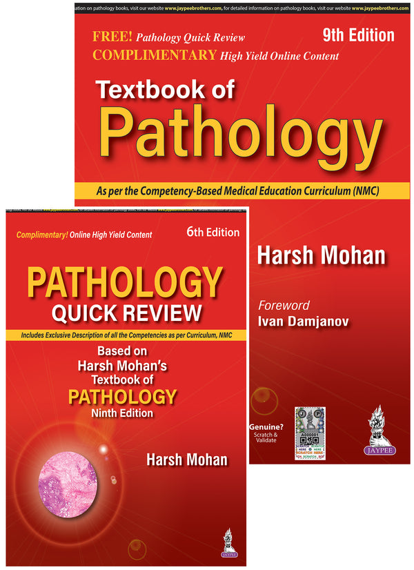Textbook of Pathology (Free Pathology Quick Review) 9e/2023 by Harsh Mohan