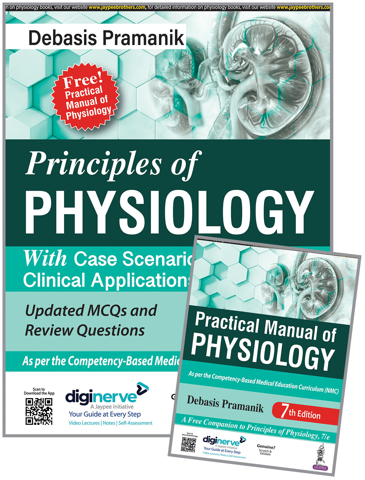 PRINCIPLES OF PHYSIOLOGY (FREE! PRACTICAL MANUAL OF PHYSIOLOGY),7/E,DEBASIS PRAMANIK