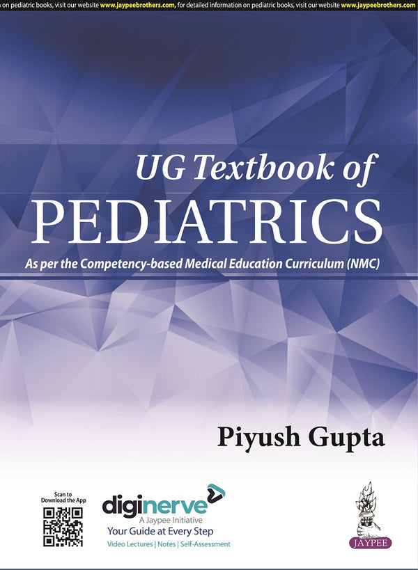 UG TEXTBOOK OF PEDIATRICS, 1/E,  by PIYUSH GUPTA