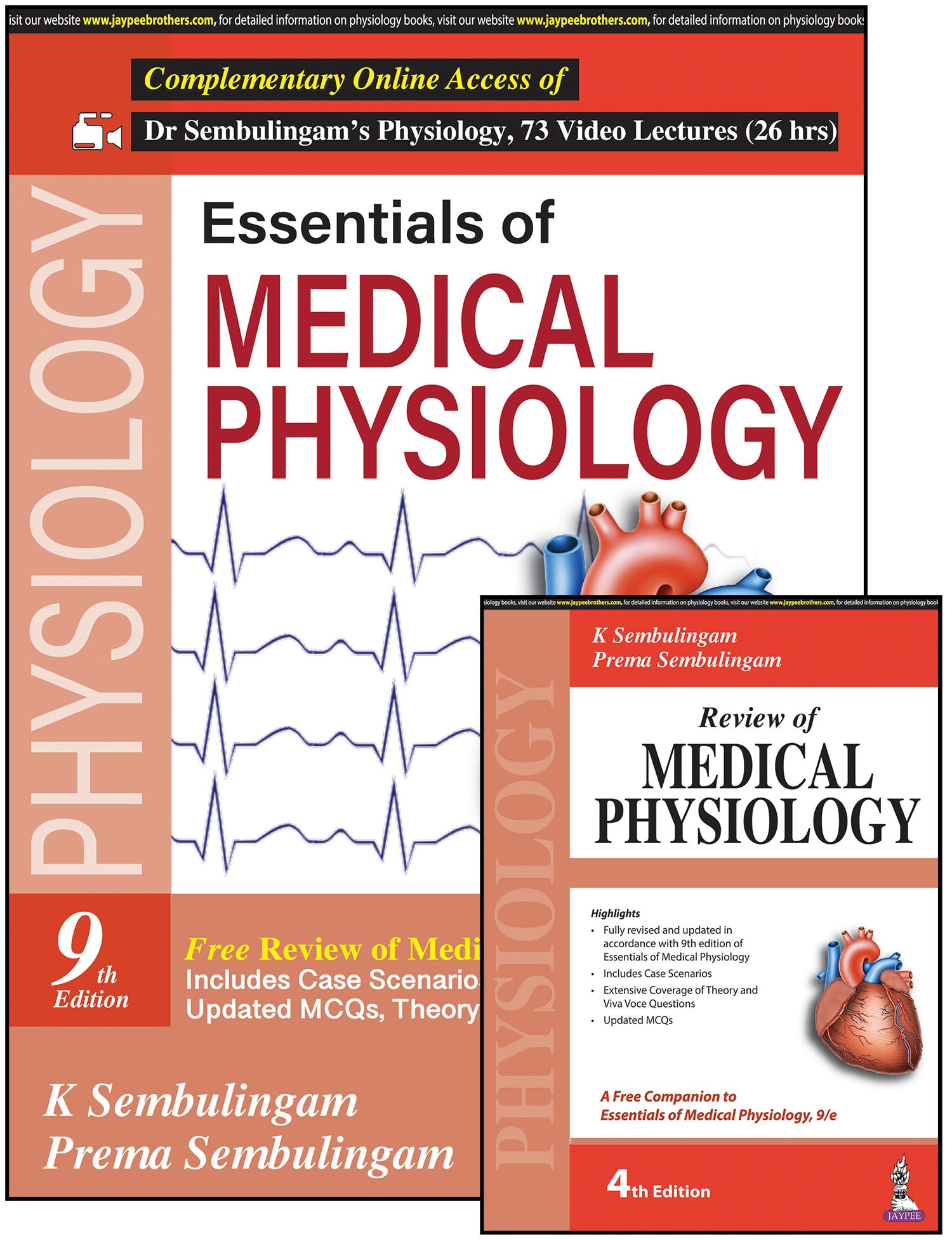 ESSENTIALS OF MEDICAL PHYSIOLOGY (FREE REVIEW OF MEDICAL PHYSIOLOGY),9/E,K SEMBULINGAM
