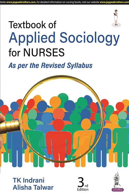 TEXTBOOK OF APPLIED SOCIOLOGY FOR NURSES, 3/E,  by TK INDRANI