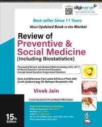 REVIEW OF PREVENTIVE & SOCIAL MEDICINE (INCLUDING BIOSTATISTICS) 15/E by VIVEK JAIN