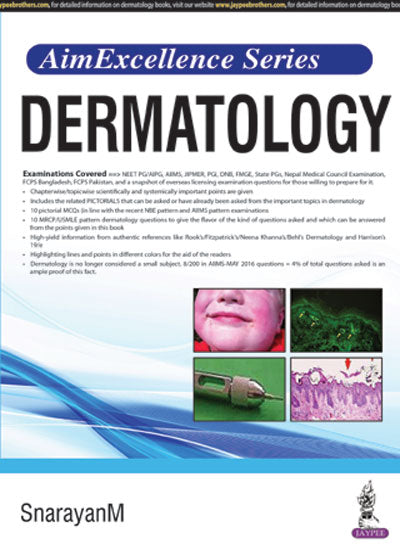 AIM EXCELLENCE SERIES DERMATOLOGY,1/E,SNARAYANM