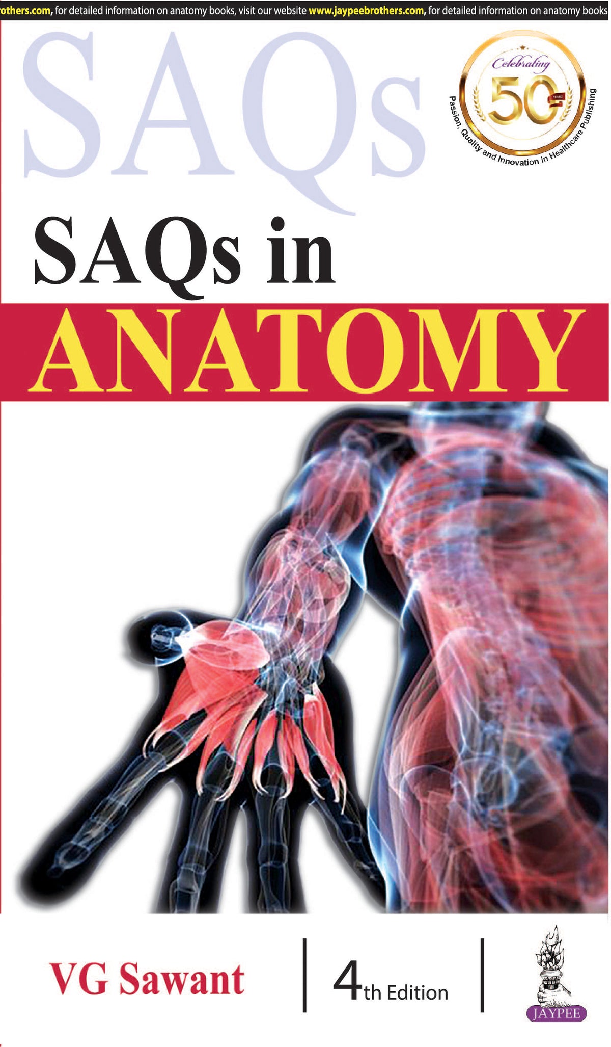 SAQS IN ANATOMY,4/E,VG SAWANT