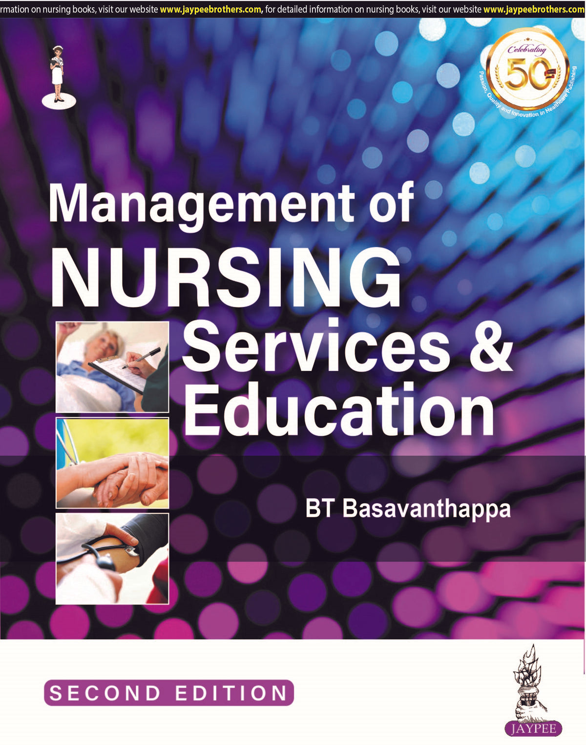 MANAGEMENT OF NURSING SERVICES & EDUCATION,2/E,BASAVANTHAPPA BT