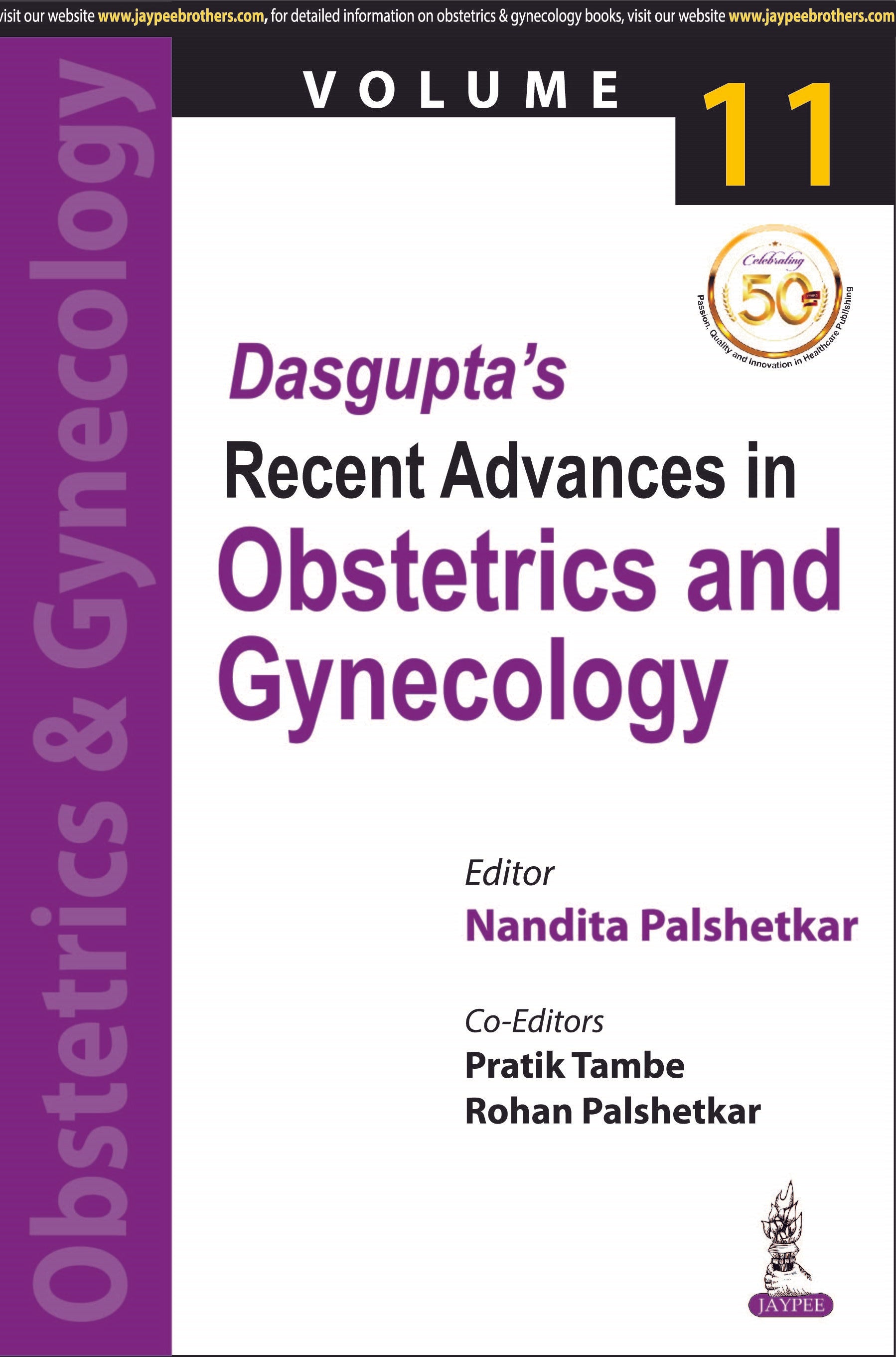 DASGUPTA'S RECENT ADVANCES IN OBSTETRICS AND GYNECOLOGY (VOLUME 11),1/E,NANDITA PALSHETKAR