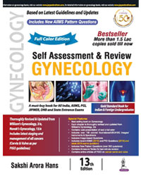 SELF ASSESSMENT & REVIEW GYNECOLOGY,13/E,SAKSHI ARORA HANS