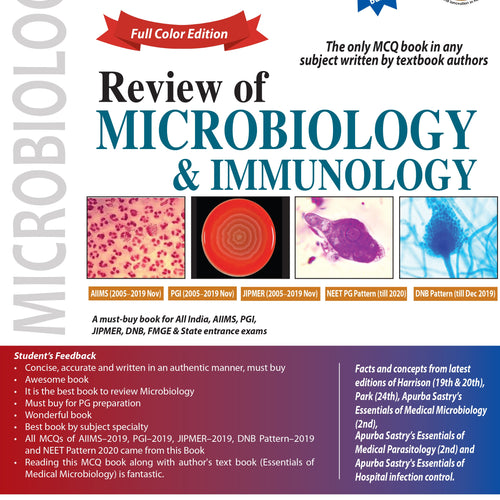Review of Microbiology & Immunology
9th Reprint by Apurba S Sastry