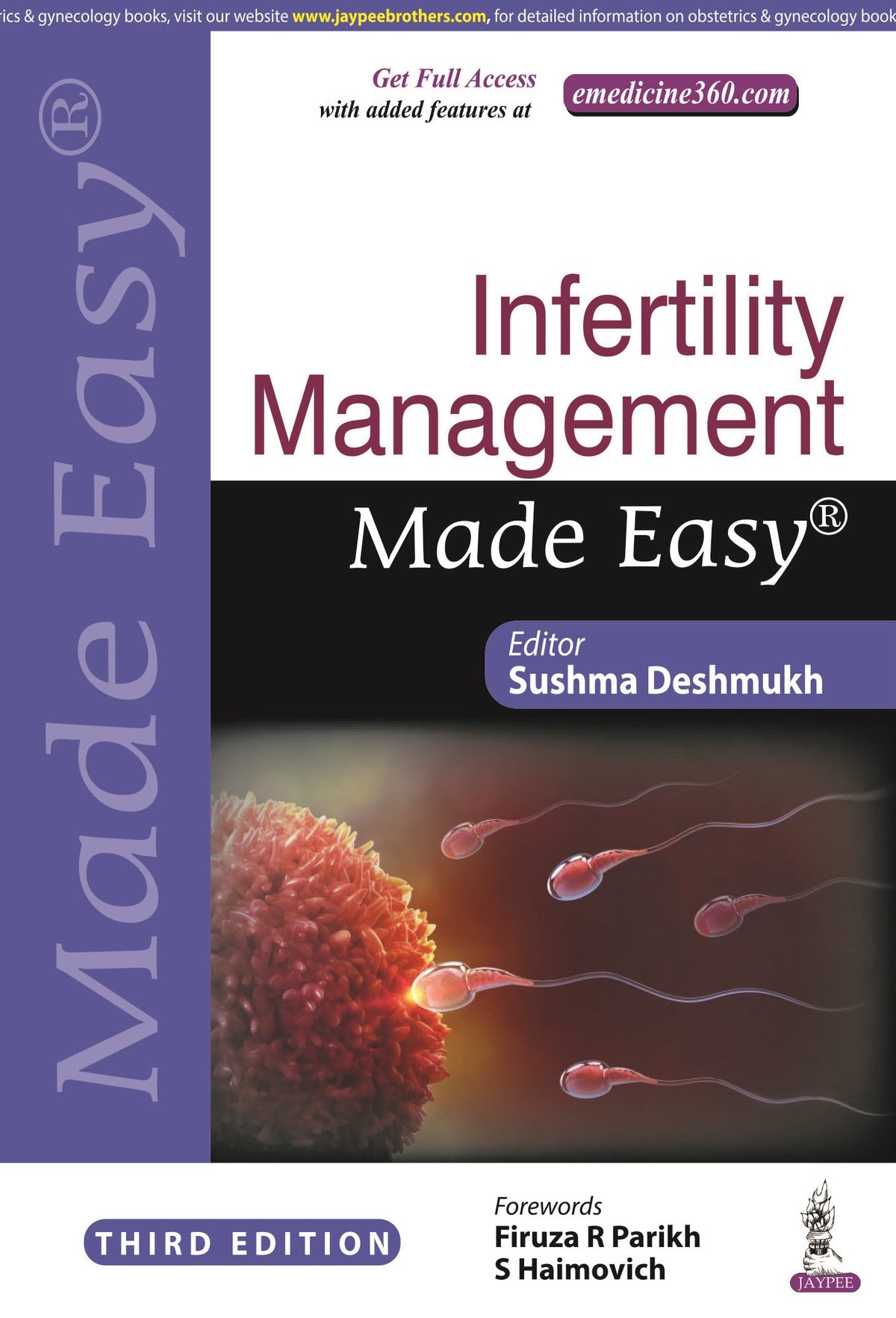 INFERTILITY MANAGEMENT MADE EASY,3/E,SUSHMA DESHMUKH