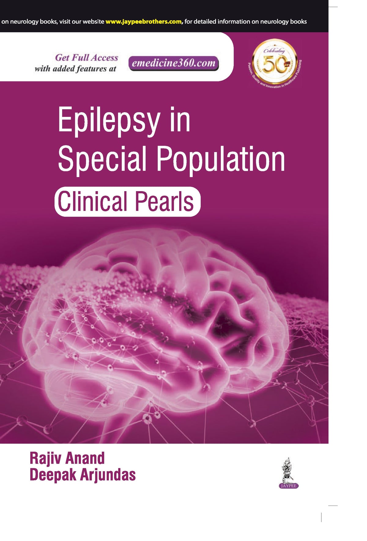 EPILEPSY IN SPECIAL POPULATION: CLINICAL PEARLS,1/E,RAJIV ANAND