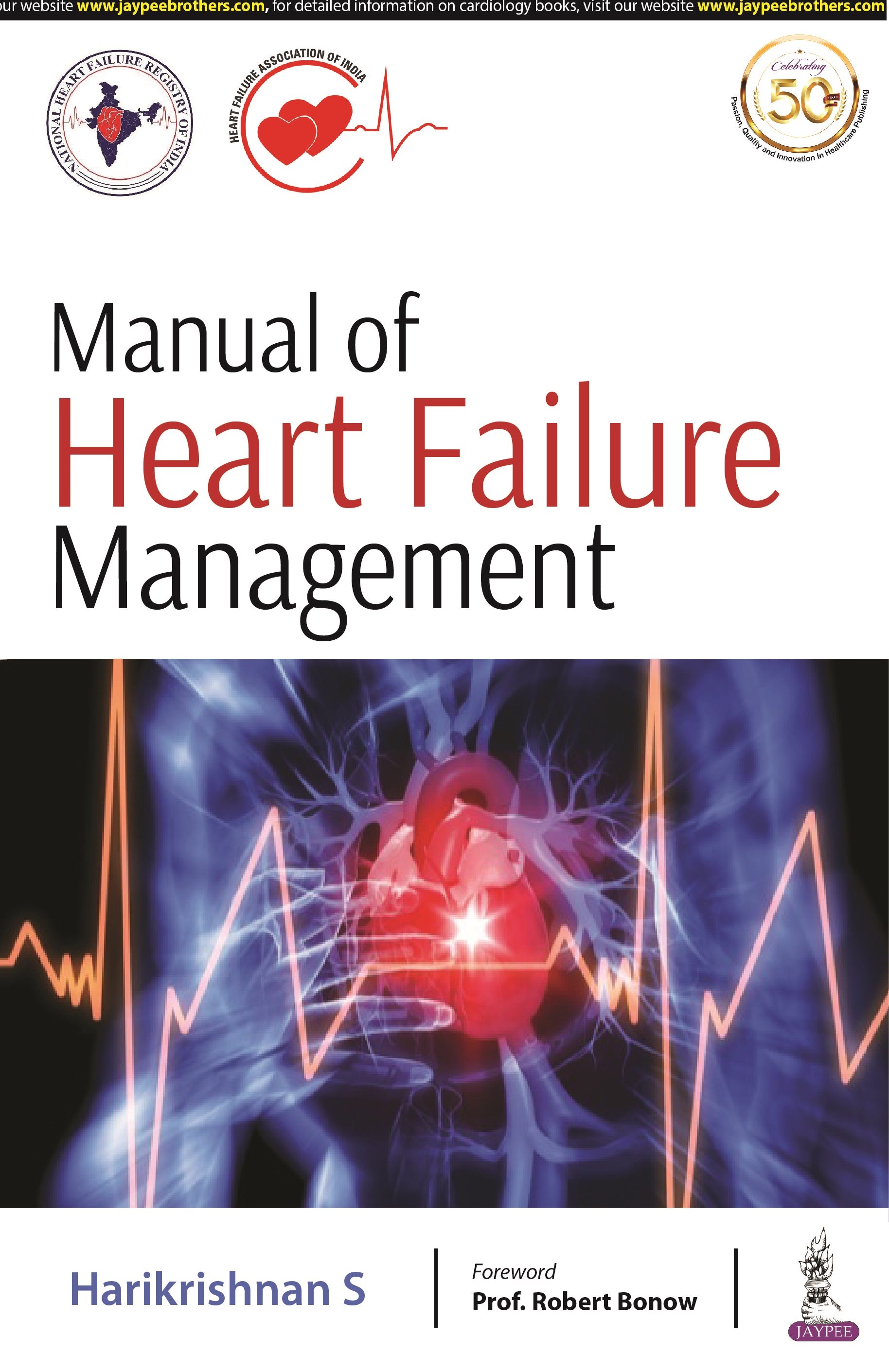 MANUAL OF HEART FAILURE MANAGEMENT,1/E,HARIKRISHNAN S