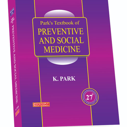 Parks Textbook of Preventive and Social Medicine 27th Edition 2023 (Original Books)
